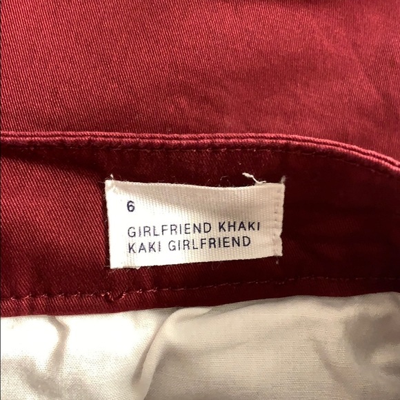Cranberry Coloured Girlfriend Khaki Sz 6 - Picture 6 of 8